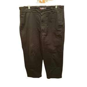 Urban‎ Outfitters Men's Chino Pants Black 34x30 Flat Front Casual Office